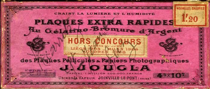 images stéréoscopiques plaques de verre Jougla