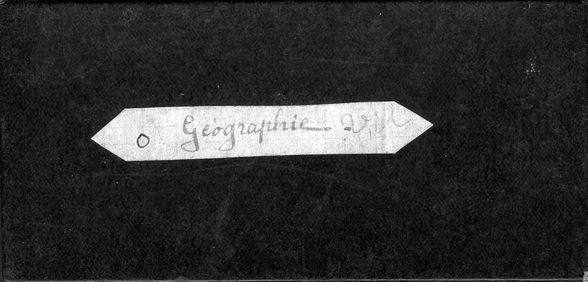Boite de vues : Géographie